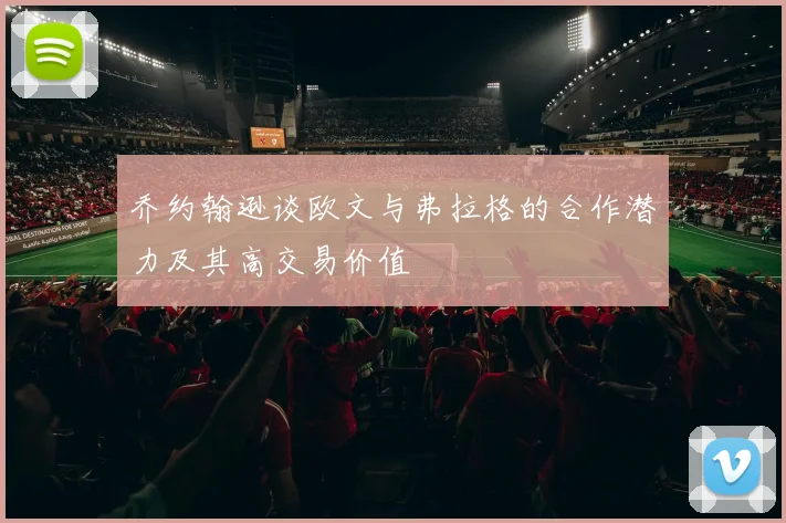 乔约翰逊谈欧文与弗拉格的合作潜力及其高交易价值